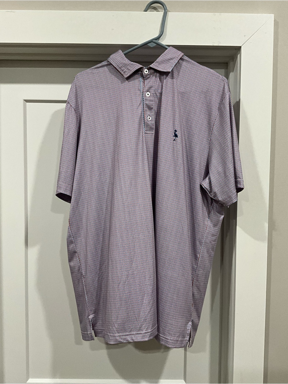 Tailorbyrd Men's Short Sleeve Polo in Light Purple